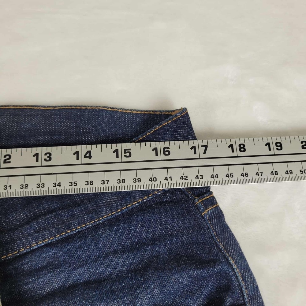 Taylor Stitch Jeans Men's 33 Blue Denim Slim Mid Rise Button Fly Casual Comfort - Picture 2 of 14
